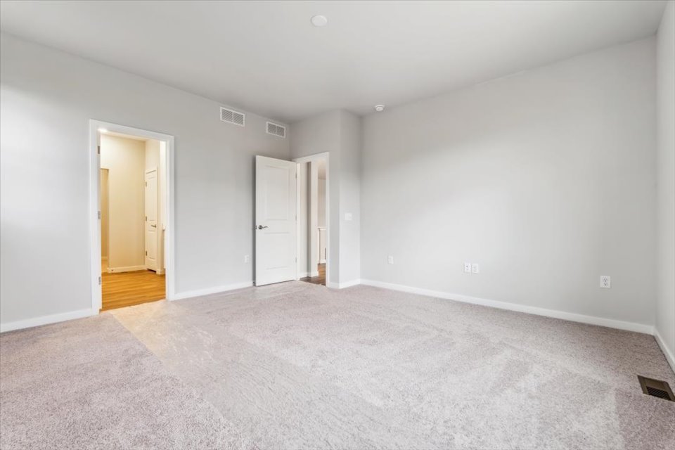 A room with white walls.