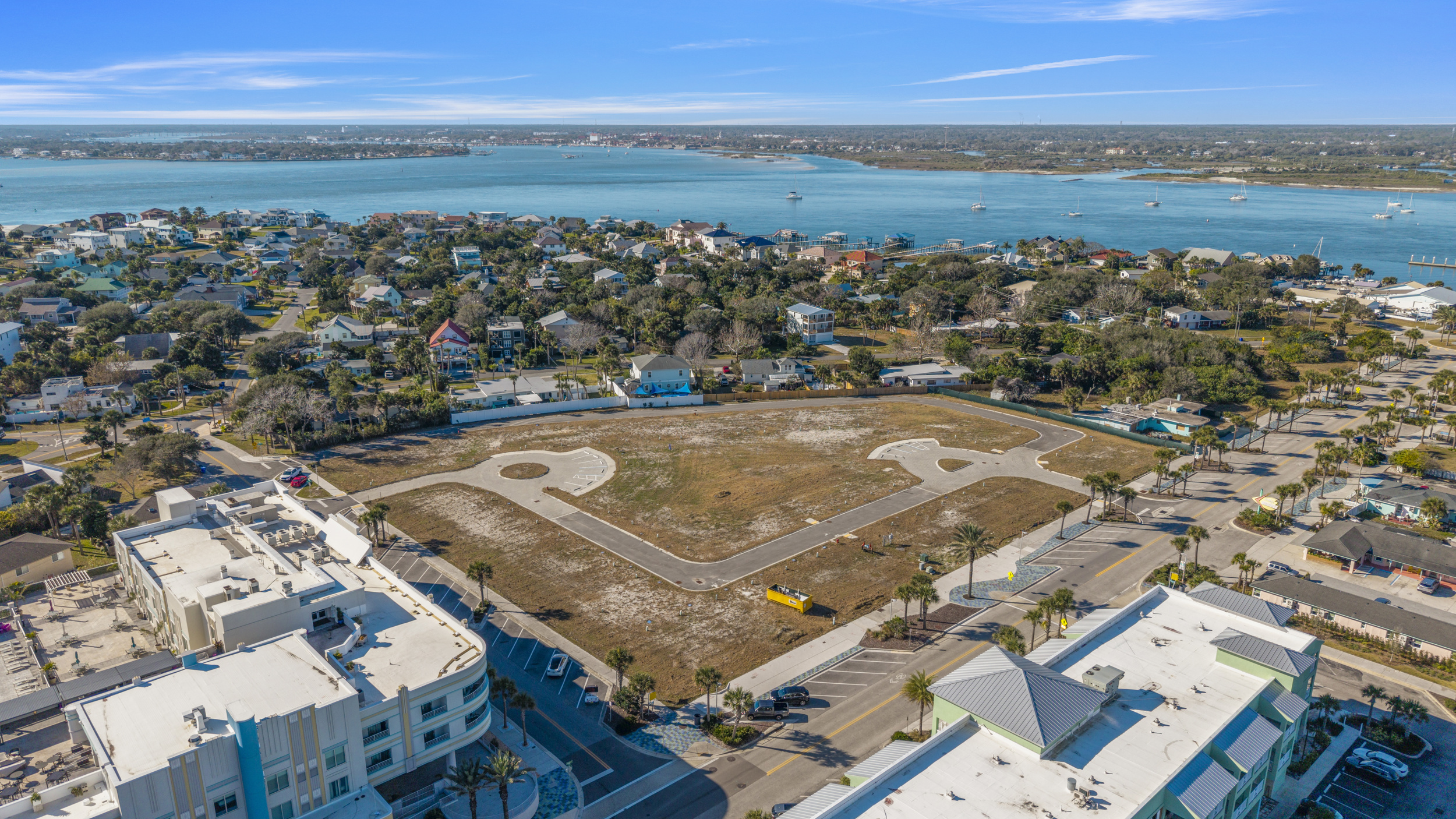Breakwater Villas Drone View Facing Southwest