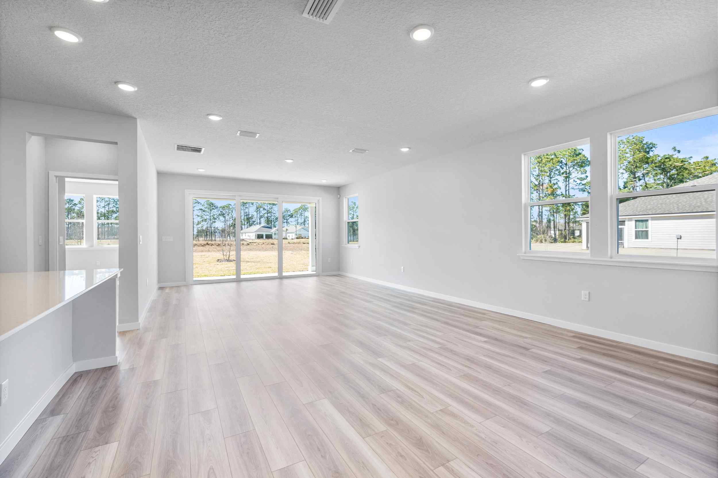 Lot 197 Great Room with Dining Area and Living Area at Reserve East