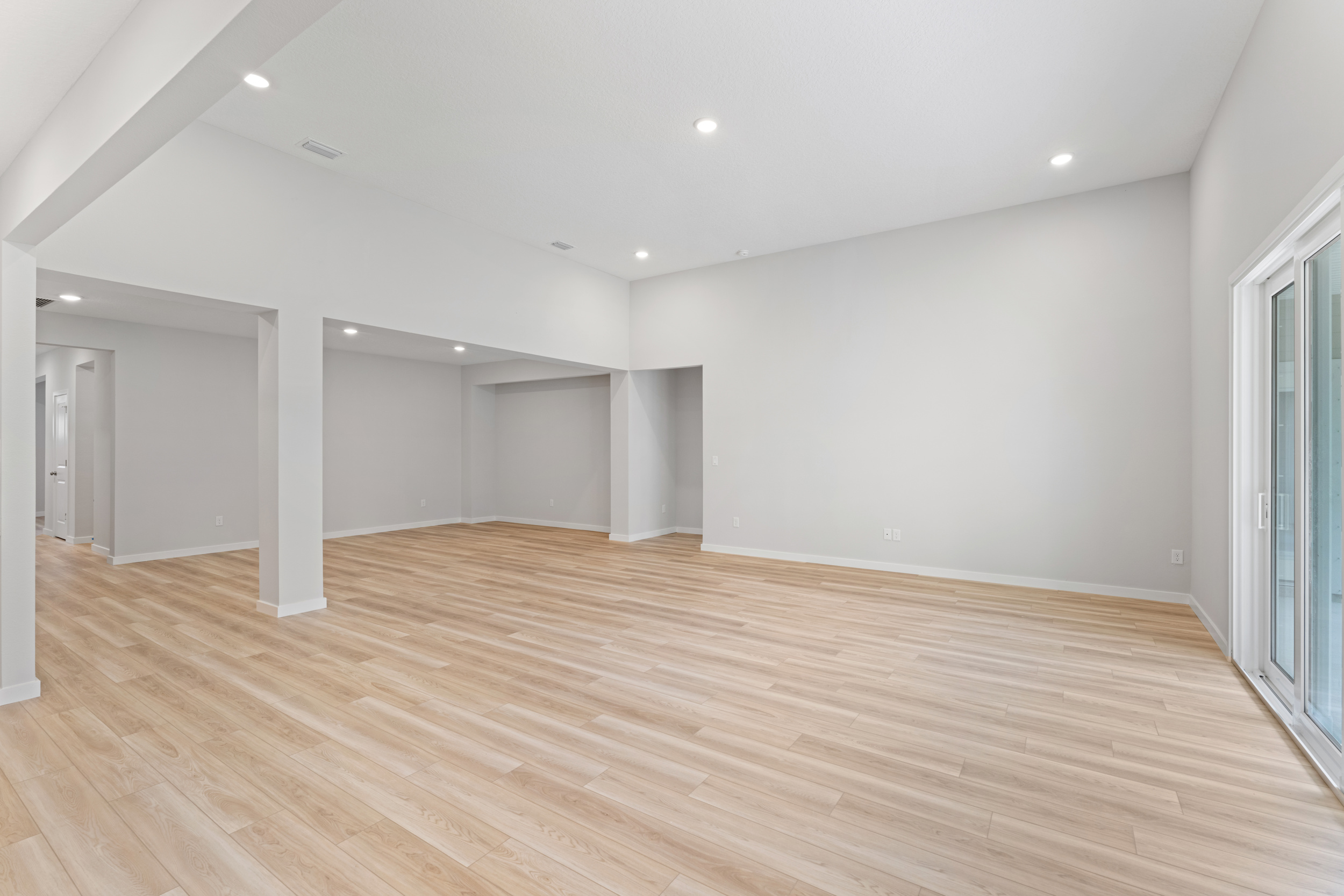 Lot 192 Living and Dining Area at Reserve East in Flagler Beach