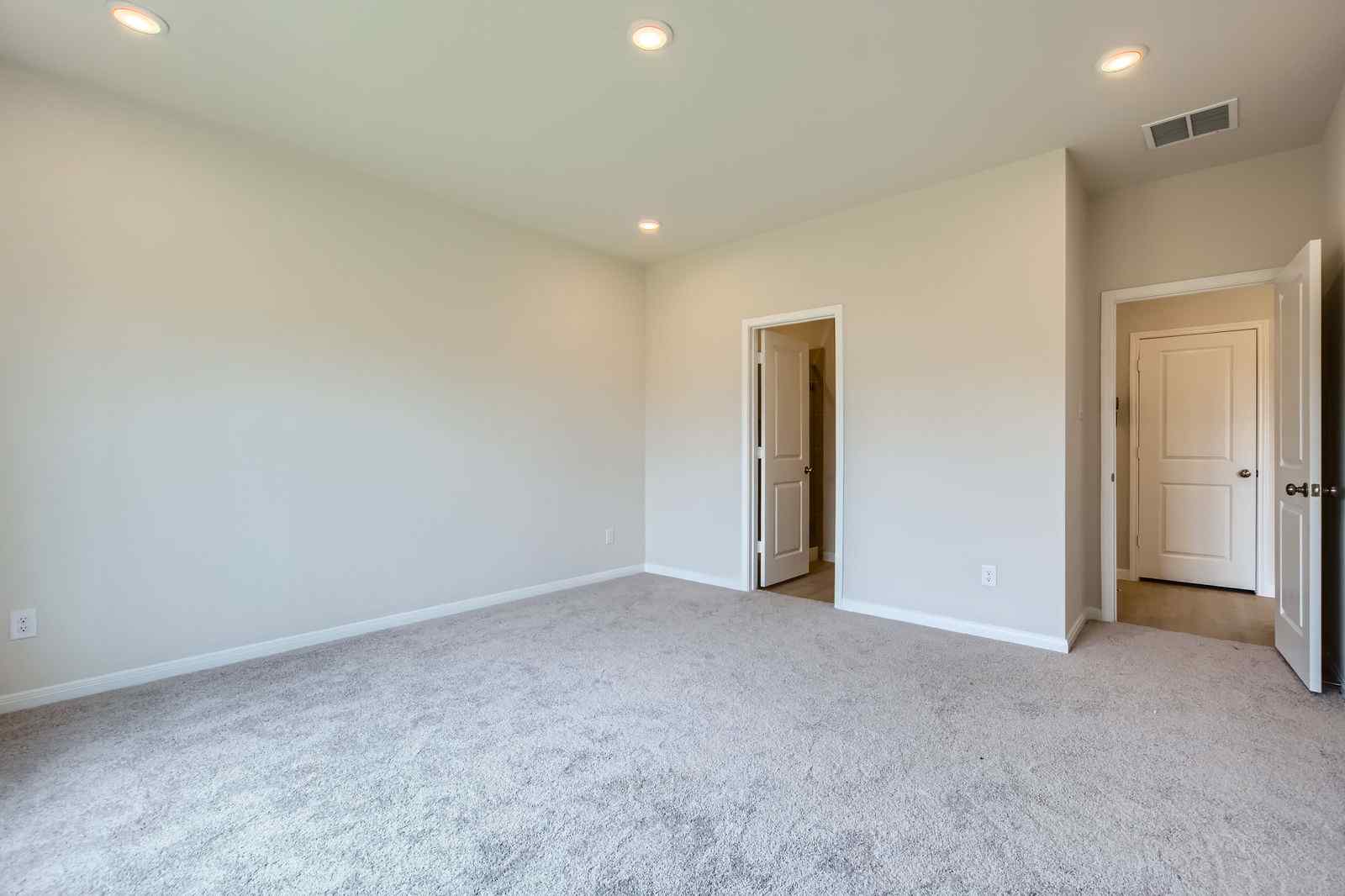 A room with white walls.