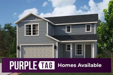 A house with trees in the back.